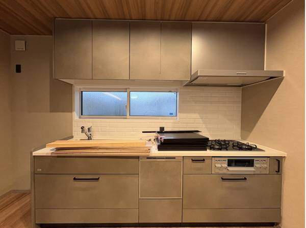 新しく生まれ変わったキッチンスペース