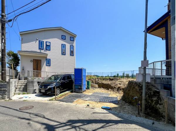 閑静な住宅地にオーシャンビューハウスが誕生します