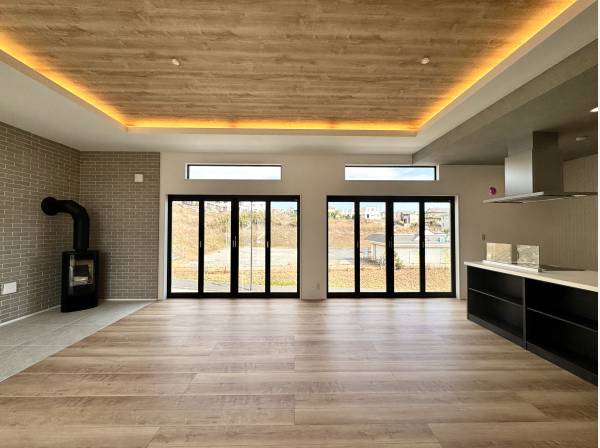 29帖の広さを誇るLDK