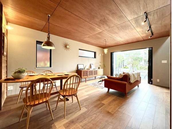 開放的なリビング空間