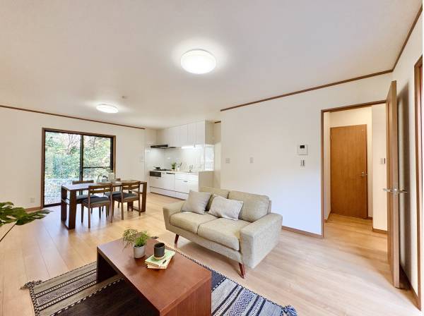 家具の配置がしやすいLDKです