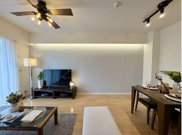 ウォールライトが上品な空間を演出します