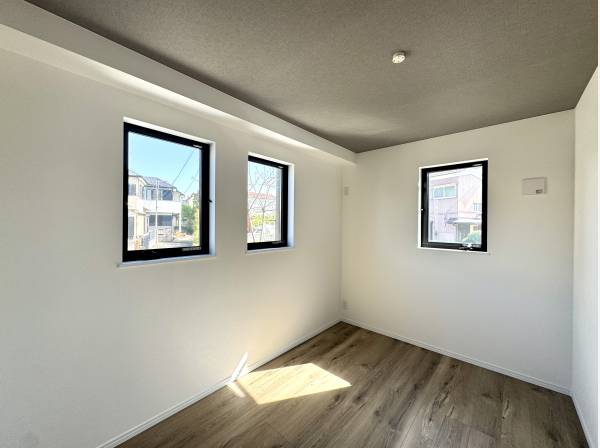 居室は3部屋しっかりと確保