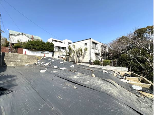 敷地内南側からの眺望