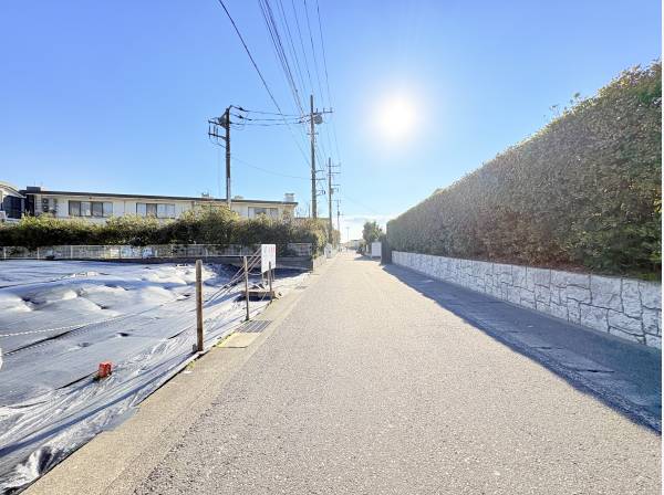 前面道路：北西側約4.48ⅿに約14.5ⅿ接道