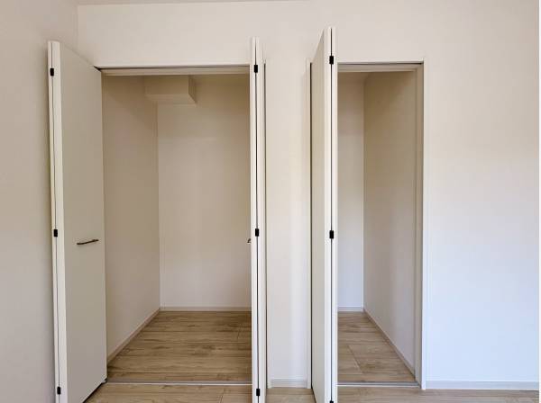 各お部屋収納スペースを完備！