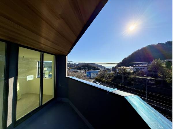 2方向に海を望むことができます！