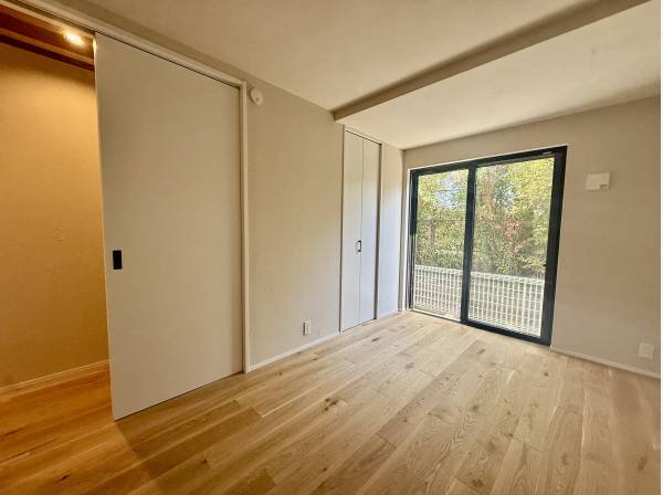 クローゼット完備の居室