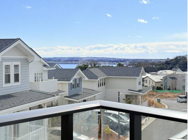 バルコニーからオーシャンビュー