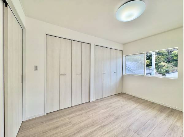 居室にはクローゼットを完備
