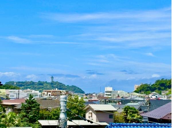 江ノ島を存分に望みます！