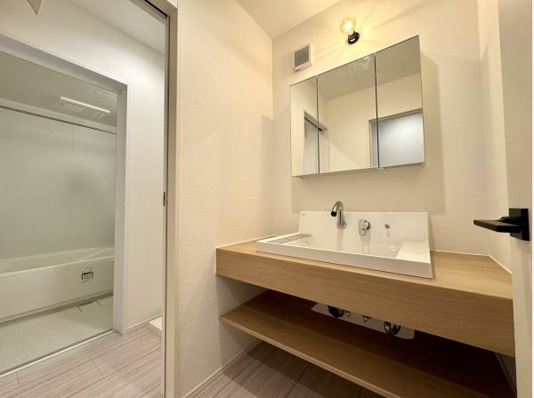 ホテルライクな洗面スペース