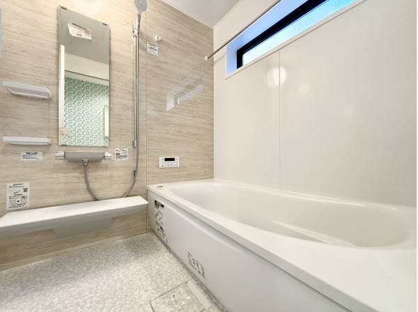 一日の疲れを癒してくれるバスルーム