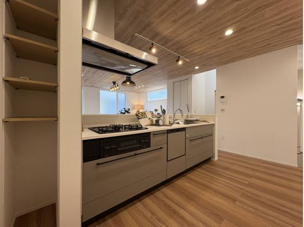 キッチンは食洗機と浄水器付きです。