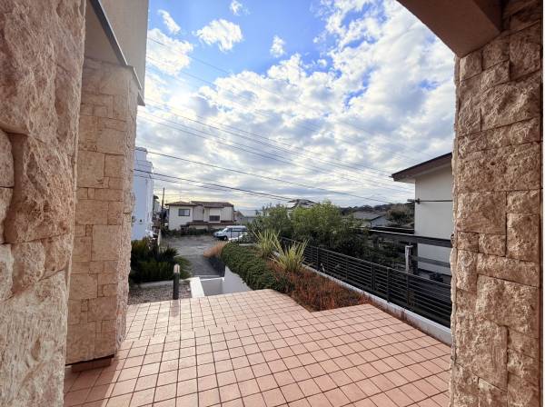 玄関をでてもすがすがしいです