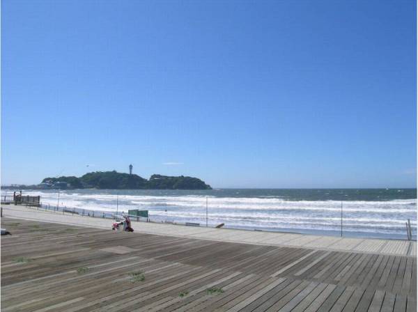 湘南の海まで徒歩10分（約800ｍ）