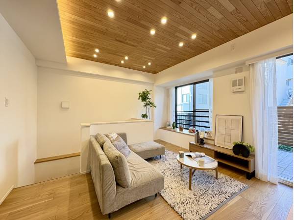 ナチュラルテイスト＆間接照明も素敵ですね