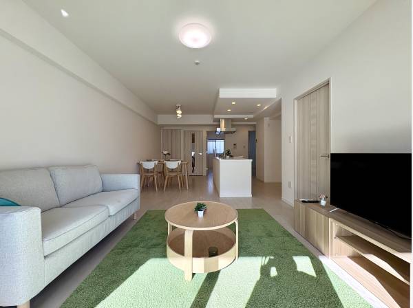 日当たり良好なリビングです。