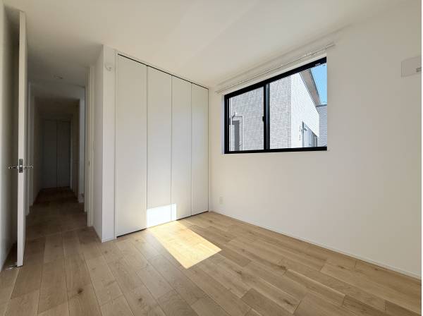 クローゼット完備の居室