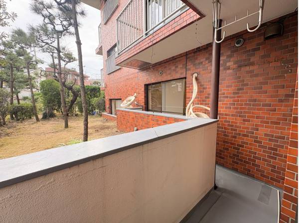 バルコニースペース！