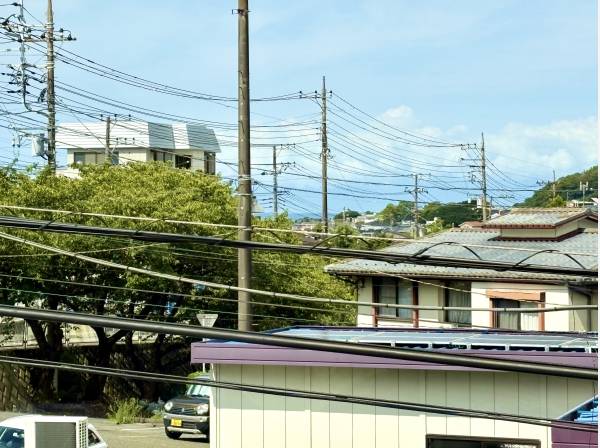 海を遠望することができます！※天気によってはっきりと望めます。
