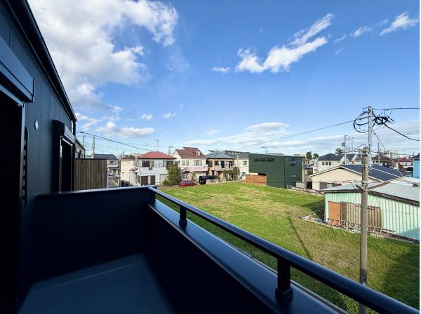 抜け感あるバルコニーからの景色！