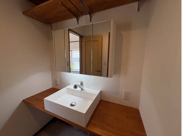 洗面台もお洒落ですね！