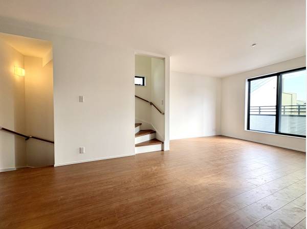 開放的なリビングが魅力です。