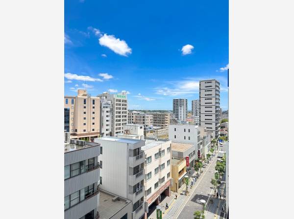 6階のお部屋とは思えない伸びやかな開放感
