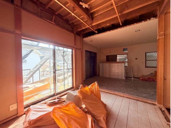 電気がついていなくてもとても明るい室内です♪