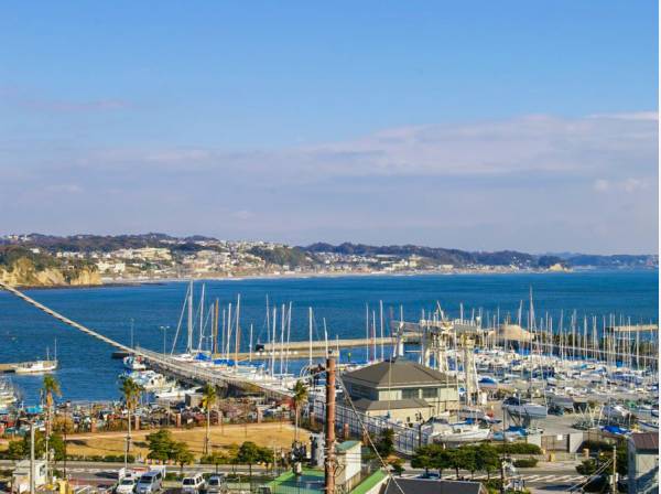 江の島島内からの眺め