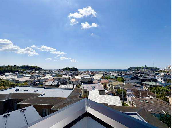鎌倉の自然を一望できるパノラマビュー！
