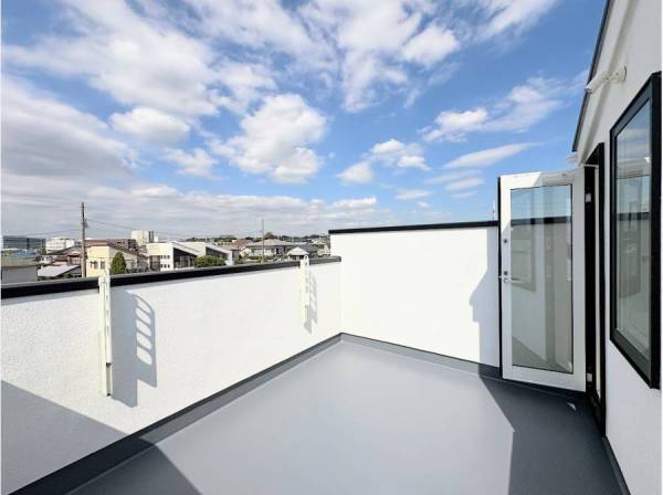 友人を招きたいスカイバルコニー。