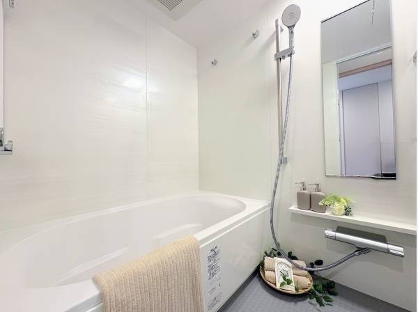 1日の疲れを癒すバスルーム