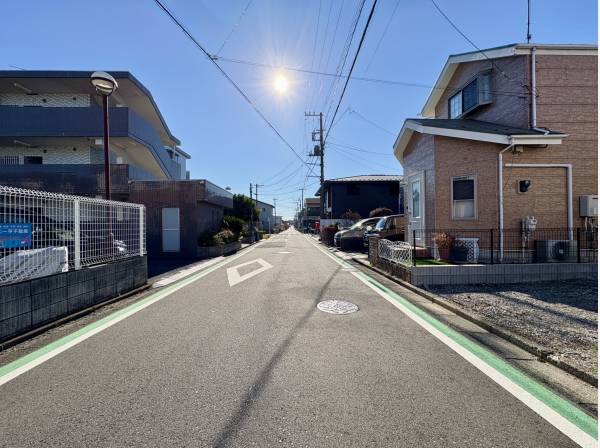 前面道路は約6ｍございます