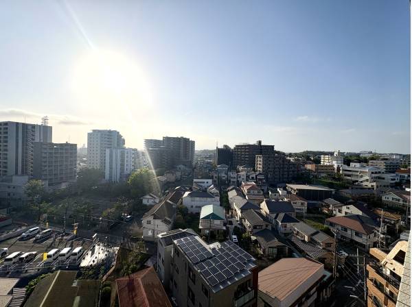 開放的な眺望が広がります。