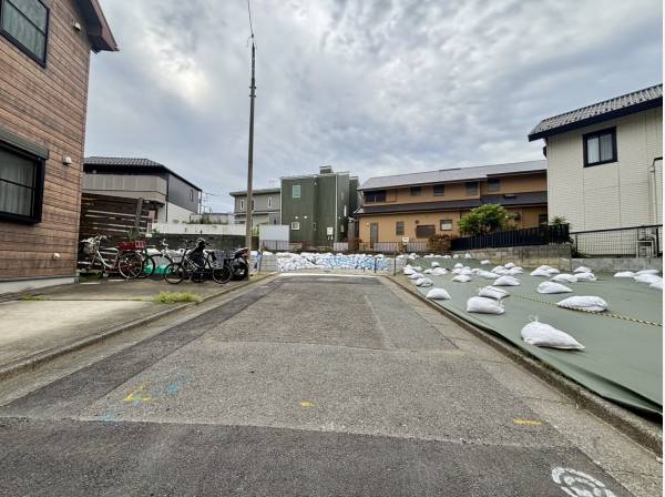 前面道路もゆったりとしています