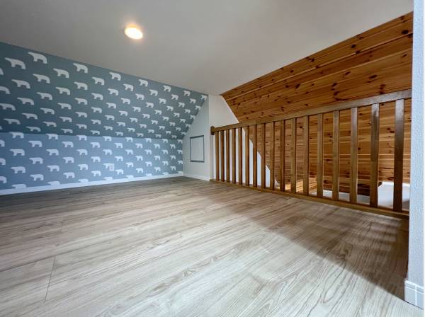 お子様の遊び場にも使えそうなロフトスペース