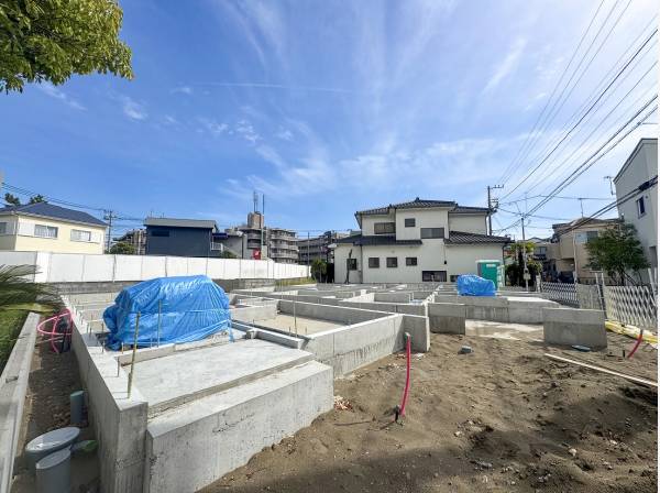 大通りから程よく離れた落ち着いた住宅街