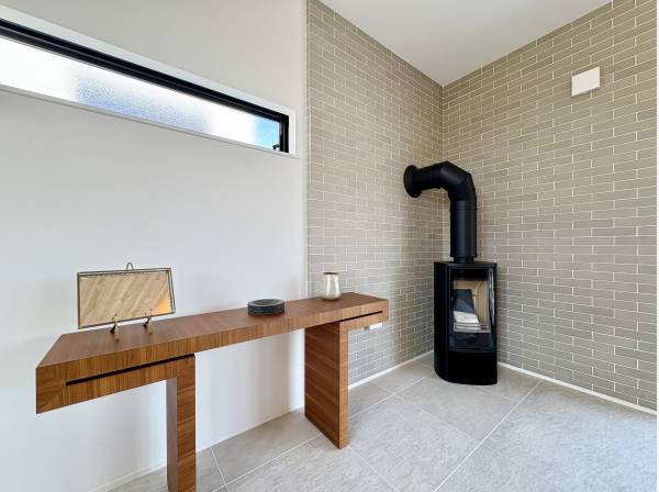 オシャレかつ、機能性もある暖炉！