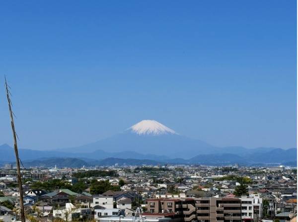 富士山をはっきりと望めます！