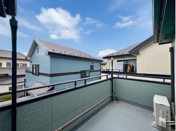 眺めの良いバルコニーあり