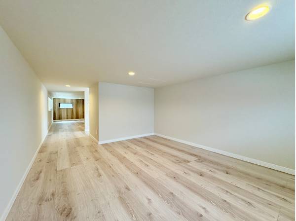 収納性の高い広いロフト