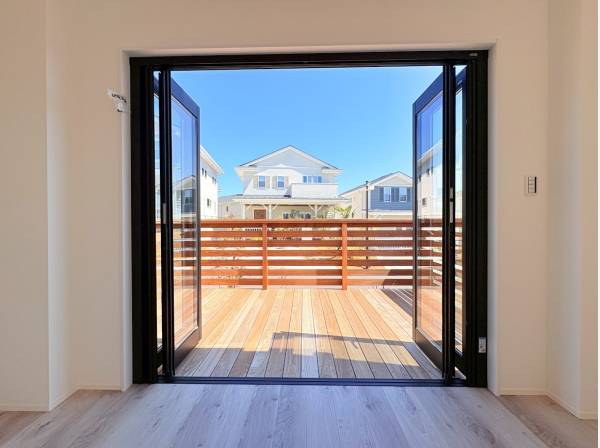 開放感あふれる空間です