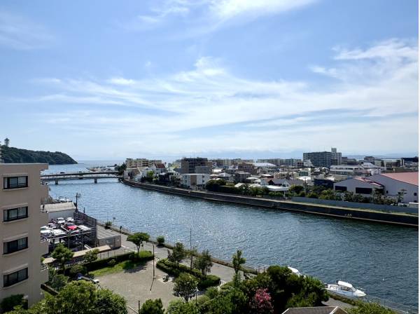 開けた眺望が魅力です。