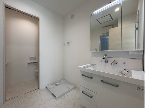 水回りの導線もいいですね。