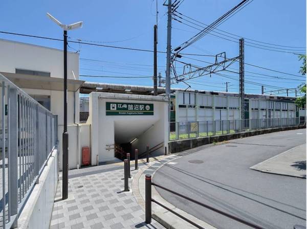 鵠沼駅の風景です。