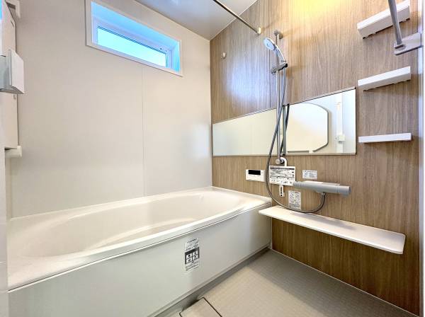 1日の疲れを癒すバスルーム