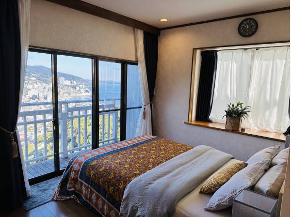 洋室からも美しい絶景を愉しめます