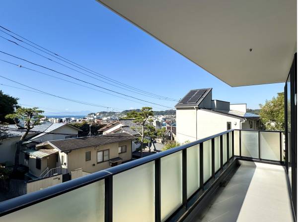 2階バルコニーからの眺め